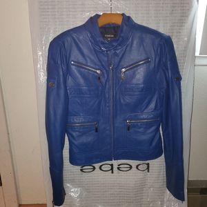 Faux leather jacket